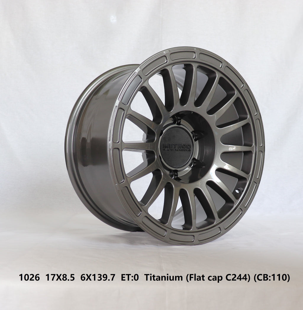 Method Race Wheels 1026 – Titanium