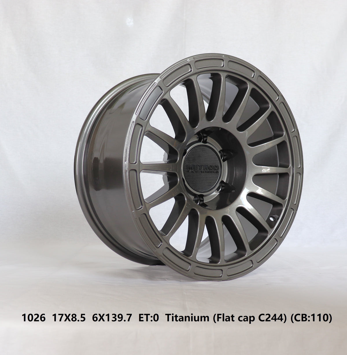 Method Race Wheels 1026 – Titanium