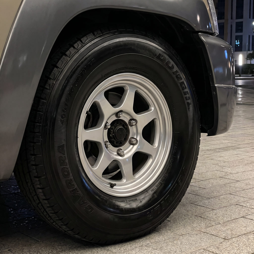 2511 Silver Alloy Wheel